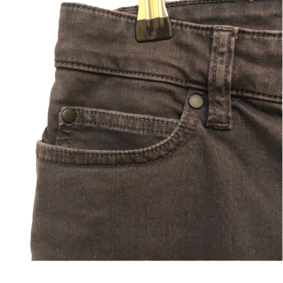 EILEEN FISHER Boyfriend Denim 5 Pocket Jeans in Gray Size 6 PETITE - Picture 4 of 8